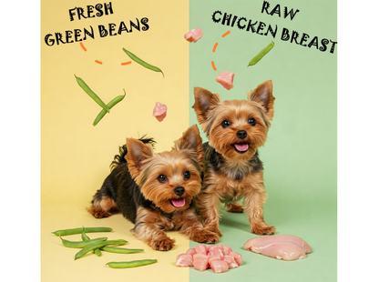 Chicken Breast & Green Bean Freeze-Dried Dog Treats