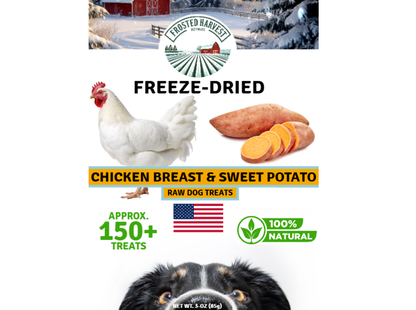 Chicken Breast & Sweet Potato Freeze-Dried Dog Treats